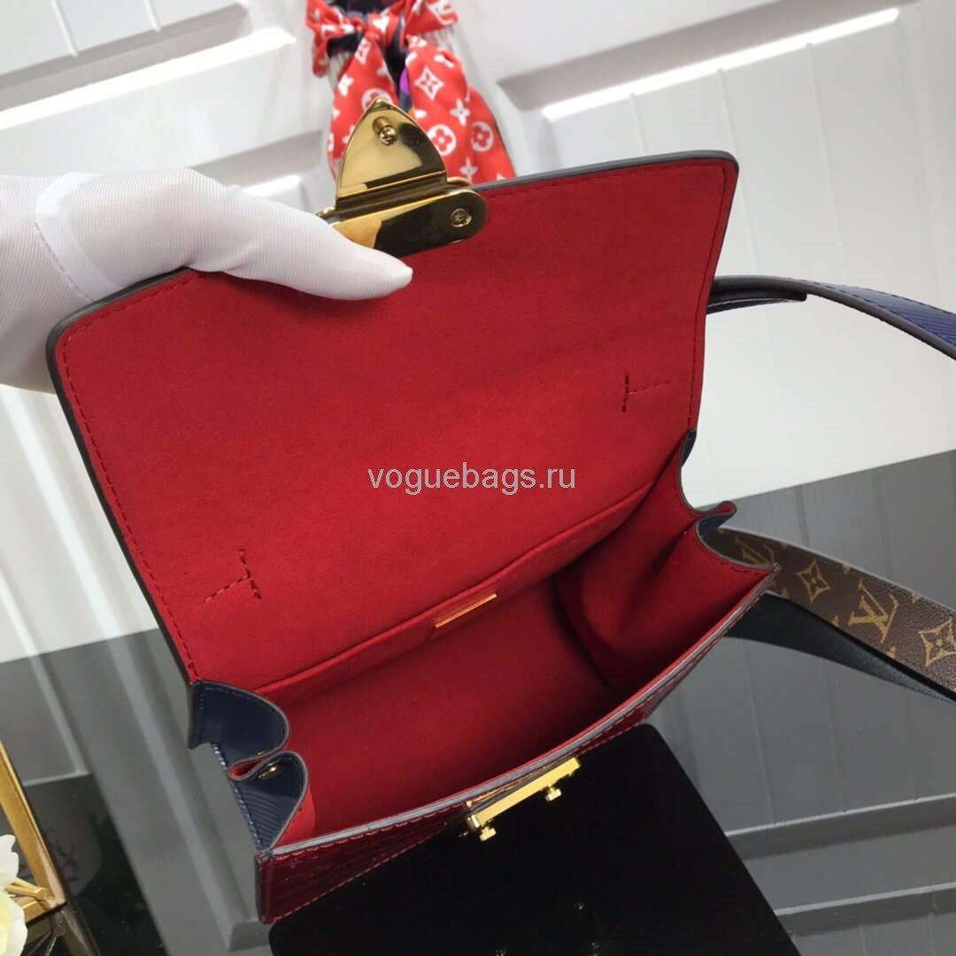 LV M90505 Louis Vuitton Spring Street Monogram Vernis Bag M90468 Red - Voguebags