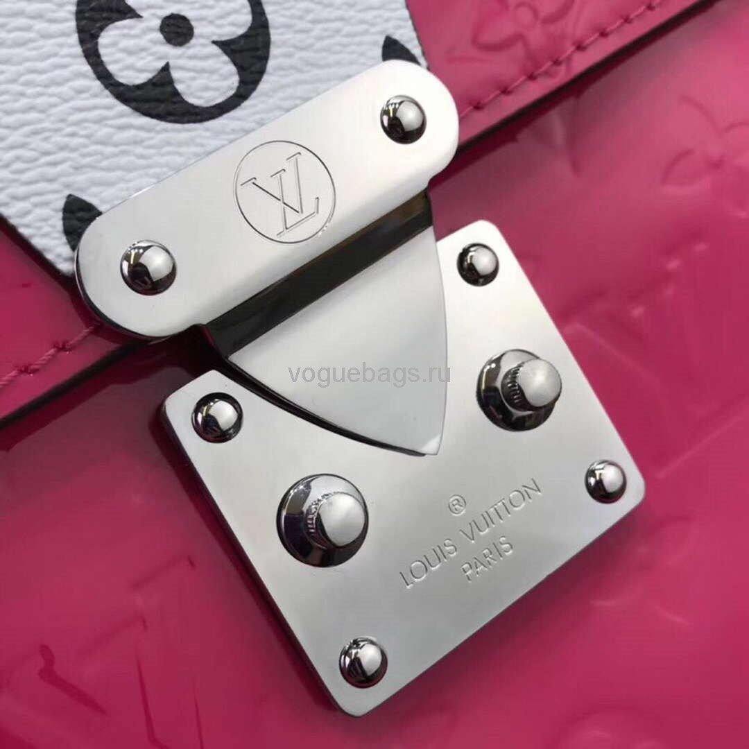 LV M90468 Louis Vuitton Spring Street Monogram Vernis Bag M90505 Plum - Voguebags