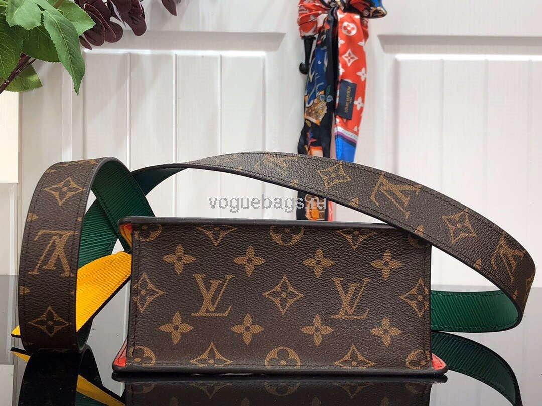 LV M90514 Louis Vuitton Spring Street Monogram Vernis Bag M90468 Blue - Voguebags