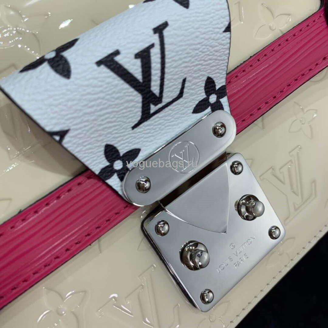 LV M90516 Louis Vuitton Wynwood Monogram Vernis Bag M90566 Beige - Voguebags