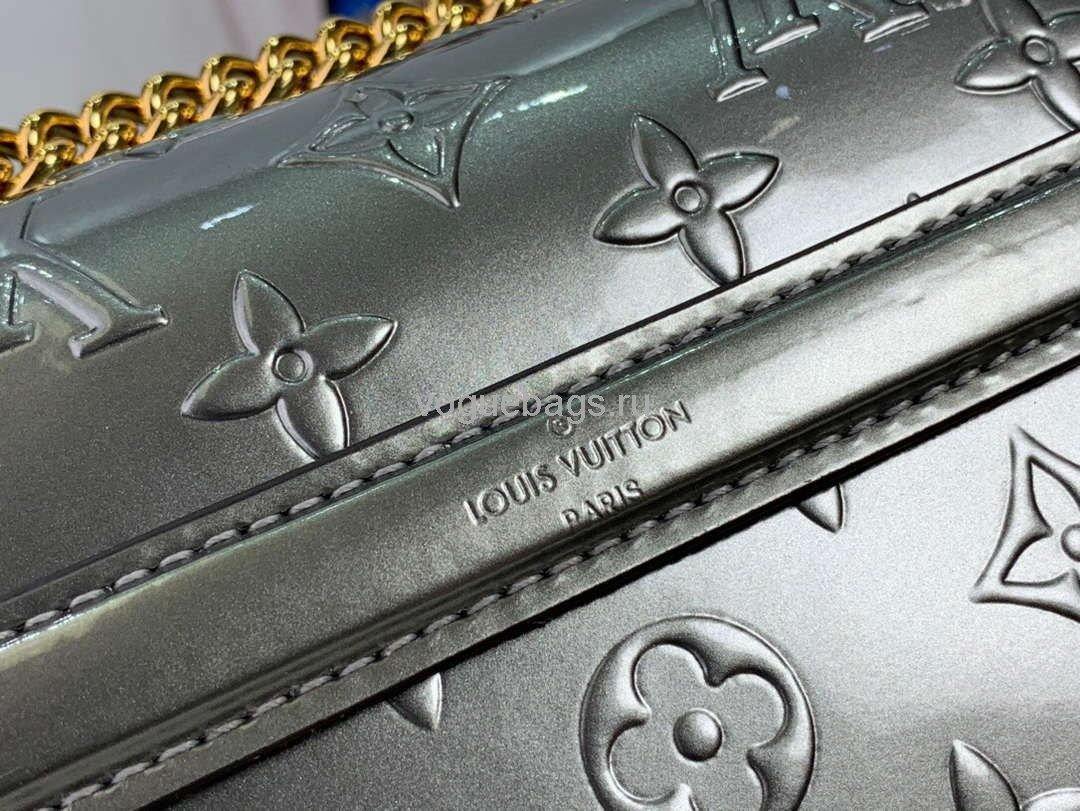 Louis Vuitton M90566 LV Wynwood Monogram Vernis Bag M90516 Gray - Voguebags