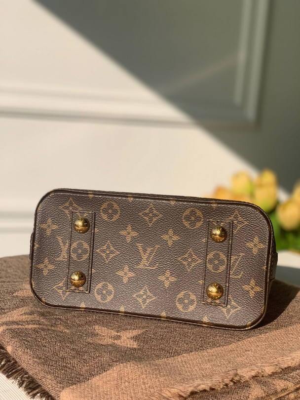 LV M90583 Louis Vuitton Alma BB Monogram Bag M90584 Pink - Voguebags