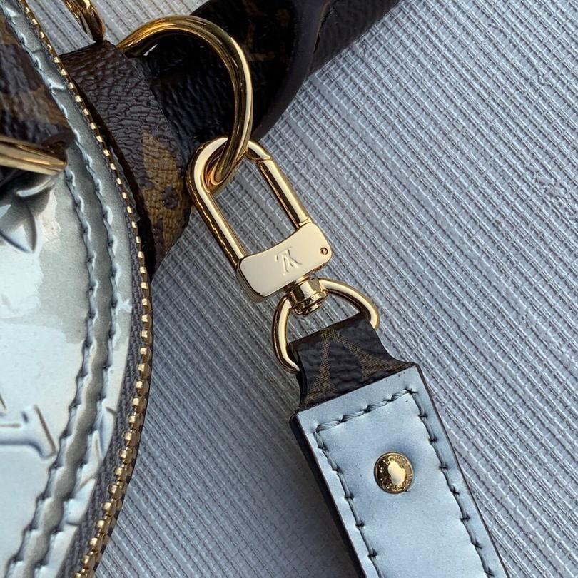 LV M90584 Louis Vuitton Alma BB Monogram Bag M90583 Silver - Voguebags