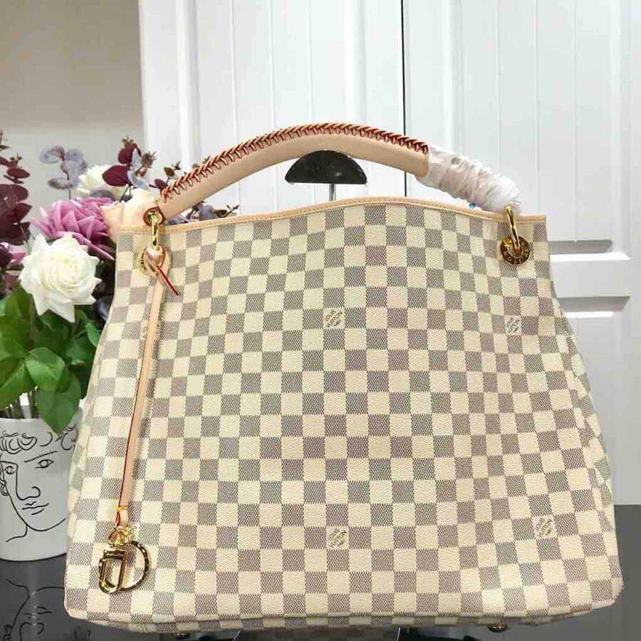 LV N40253 Louis Vuitton Artsy MM M43876 Bag Damier Azur - luxibagsmall