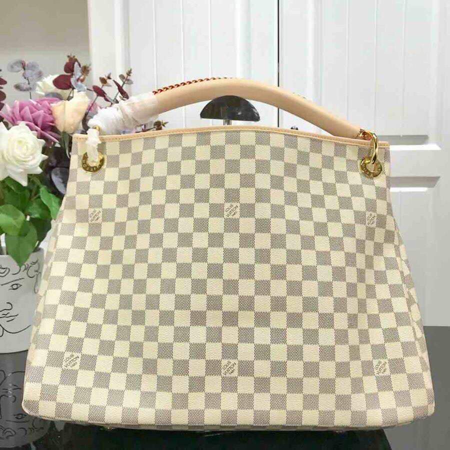 LV N40253 Louis Vuitton Artsy MM M43876 Bag Damier Azur - luxibagsmall