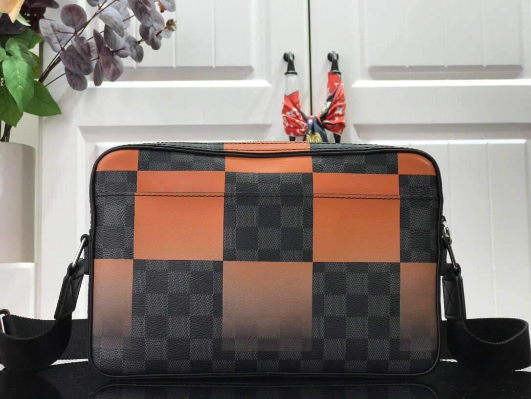 LV N40421 Louis Vuitton Alpha Messenger Bag Damier Graphite - luxibagsmall