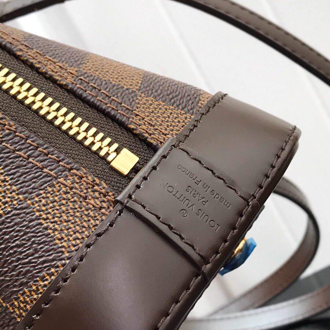 LV N41221 Louis Vuitton Alma BB Damier Ebene M53152 Bag - luxibagsmall