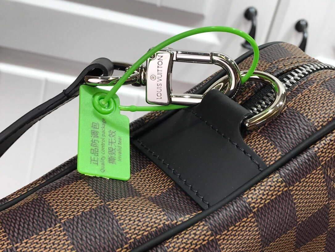 LV N41478 Louis Vuitton Porte Documents Voyage Pm Damier Ebene - luxibagsmall