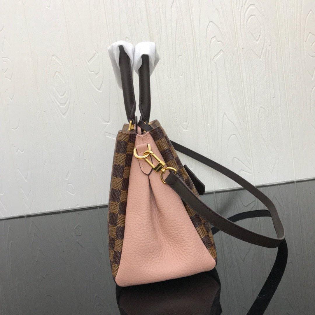 LV N41674 Louis Vuitton Brittany BB Tote Damier Ebene N41673 Pink - luxibagsmall