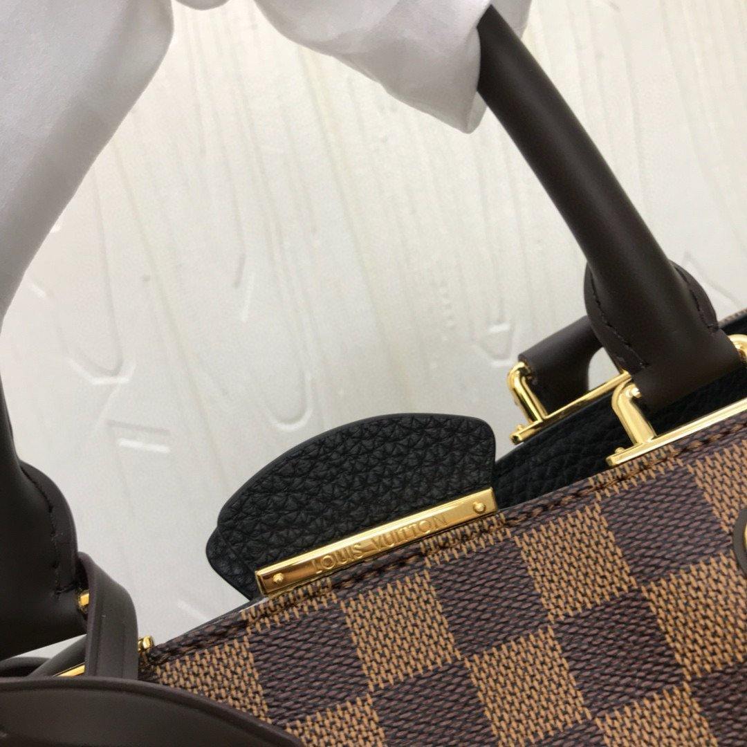 LV N41673 Louis Vuitton N41674 Brittany BB Tote Damier Ebene Black - luxibagsmall