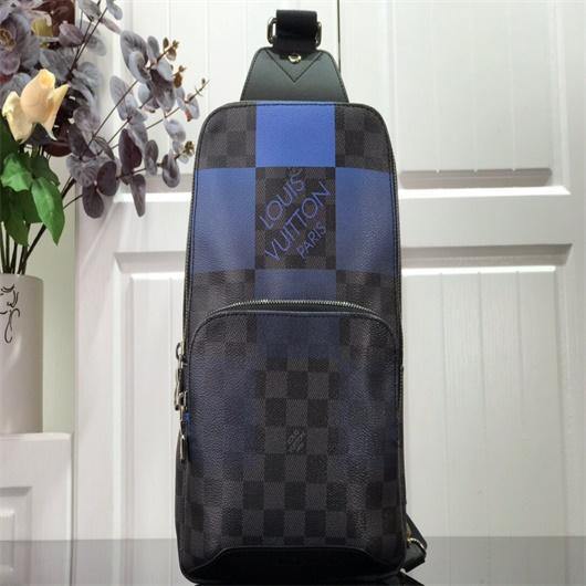 LV N40403 Louis Vuittona Venue Sling N41719 Bag Damier Graphite Blue - luxibagsmall