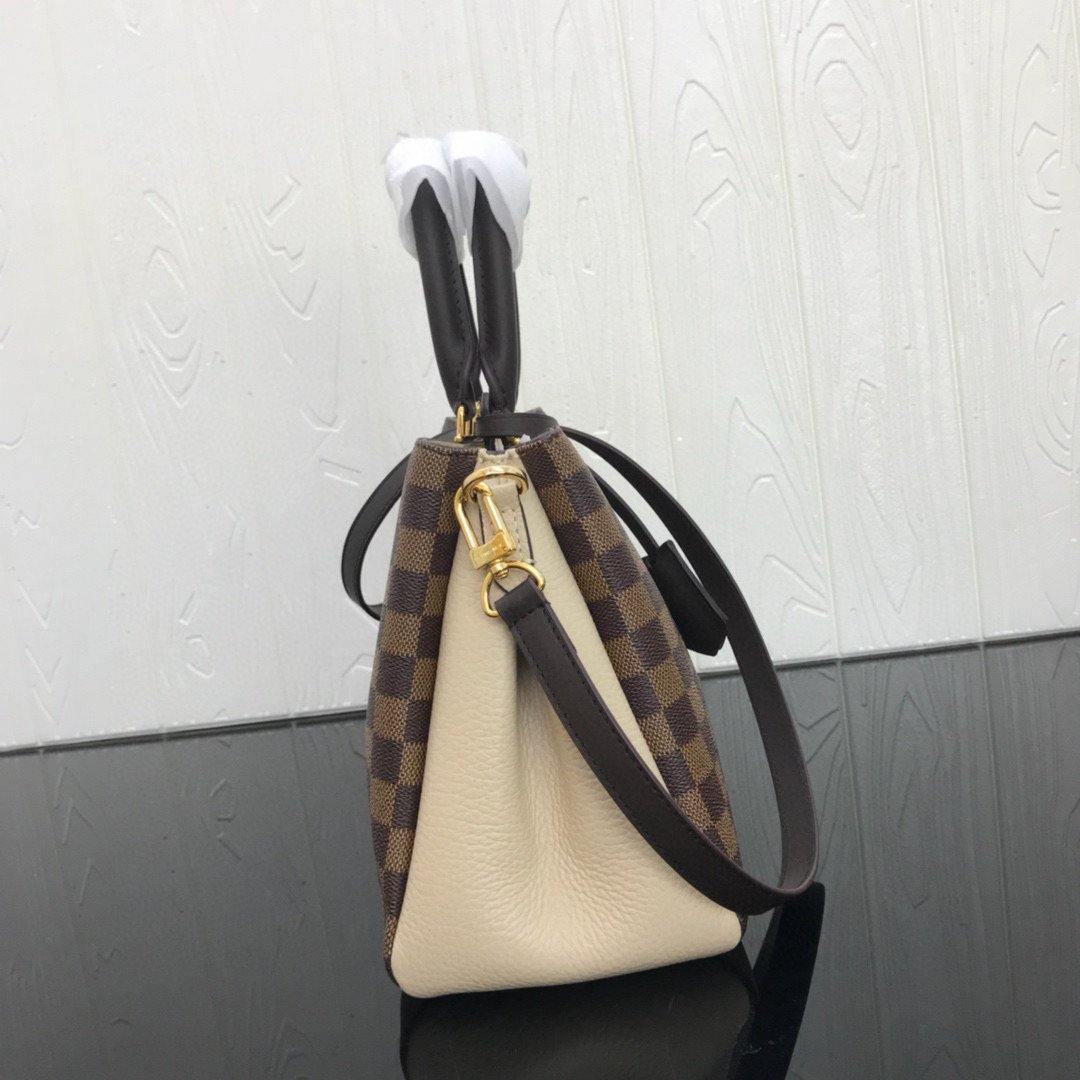 LV N41675 Louis Vuitton Brittany BB Tote Damier Ebene N44020 Beige - luxibagsmall