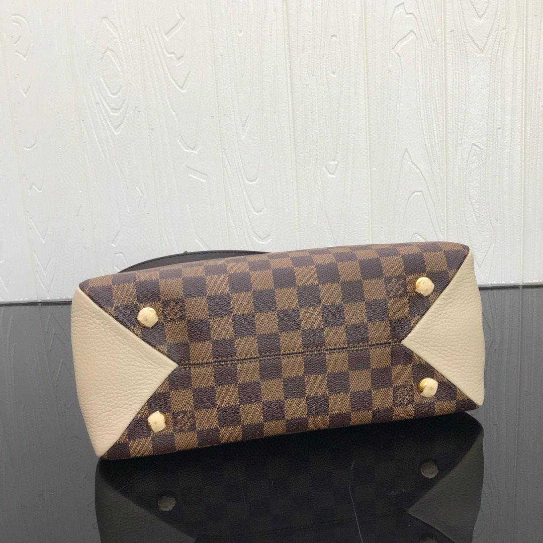 LV N41675 Louis Vuitton Brittany BB Tote Damier Ebene N44020 Beige - luxibagsmall