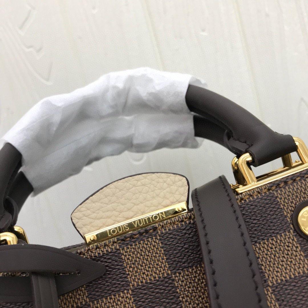 LV N41675 Louis Vuitton Brittany BB Tote Damier Ebene N44020 Beige - luxibagsmall