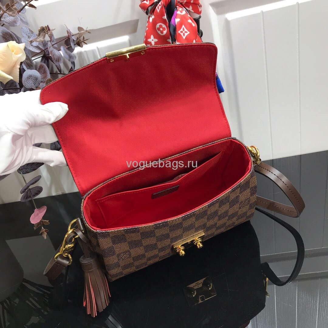 LV N53000 Louis Vuitton Croisette Damier Ebene M41581 Bag - Voguebags