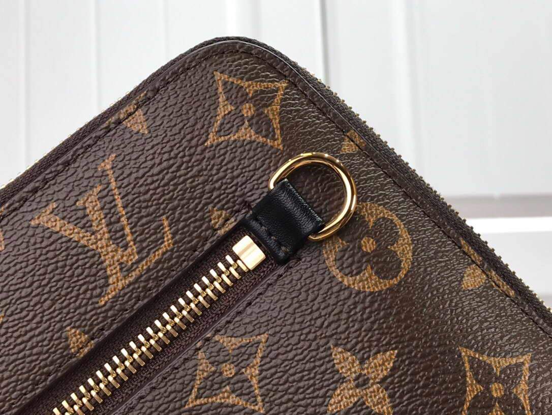 LV N60417 Louis Vuitton Pouch Monogram Canvas Brwon - luxibagsmall