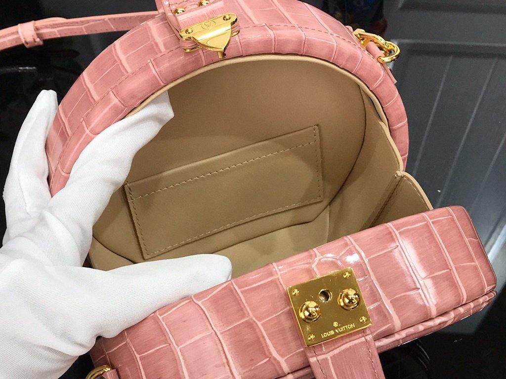 LV N94160 Louis Vuitton N93597 Petite Boite Chapeau Bag Pink - Voguebags