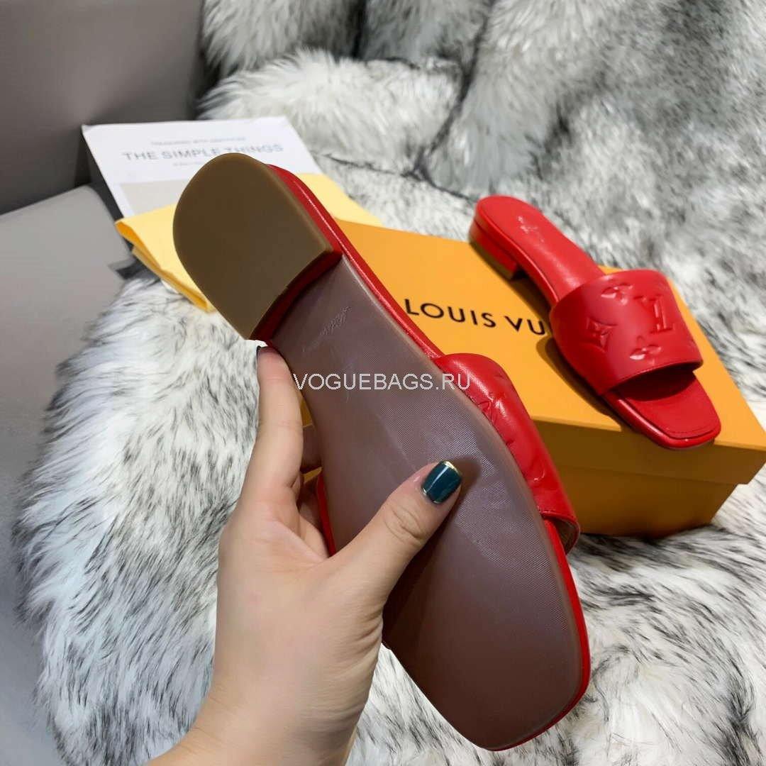 LV Sandals Designer Louis Vuitton Slippers 81116 Red - luxibagsmall