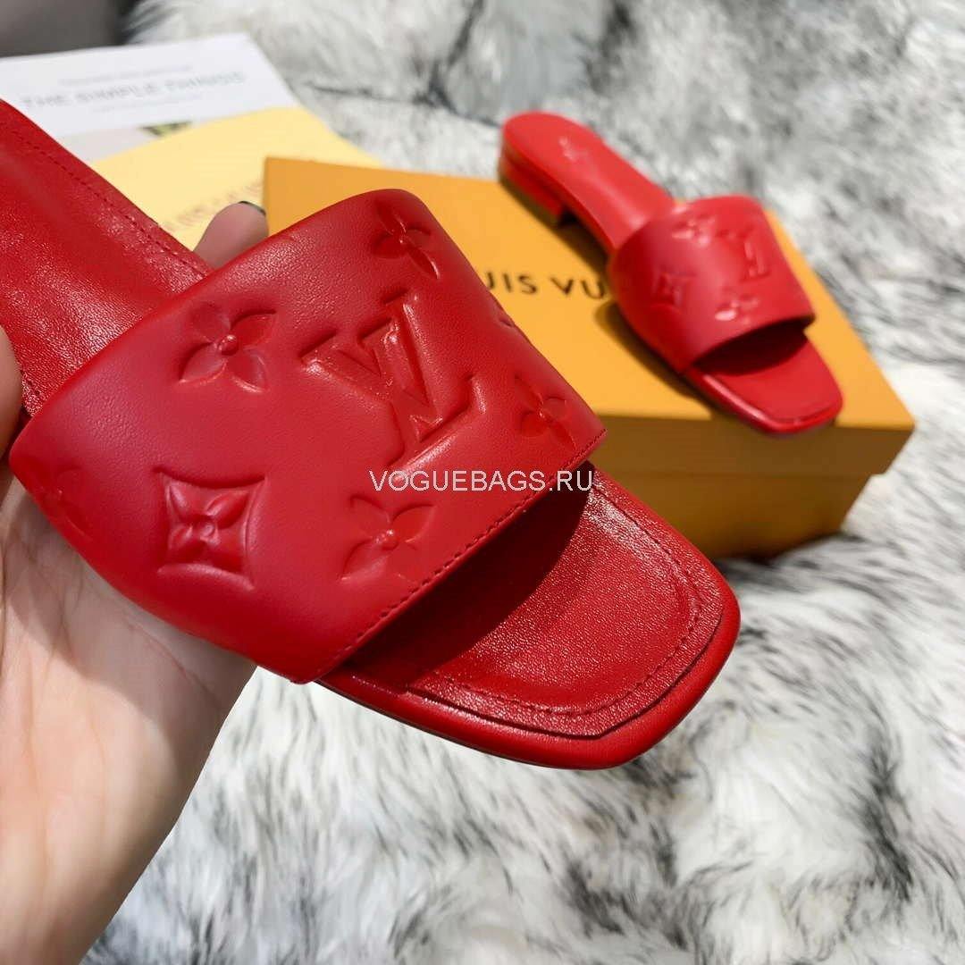 LV Sandals Designer Louis Vuitton Slippers 81116 Red - luxibagsmall