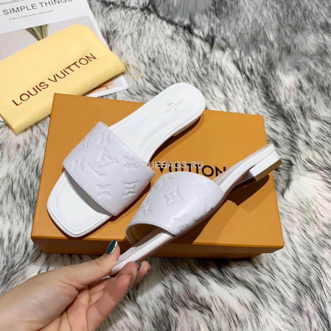 LV Sandals Designer Louis Vuitton Slippers 81116 White - luxibagsmall