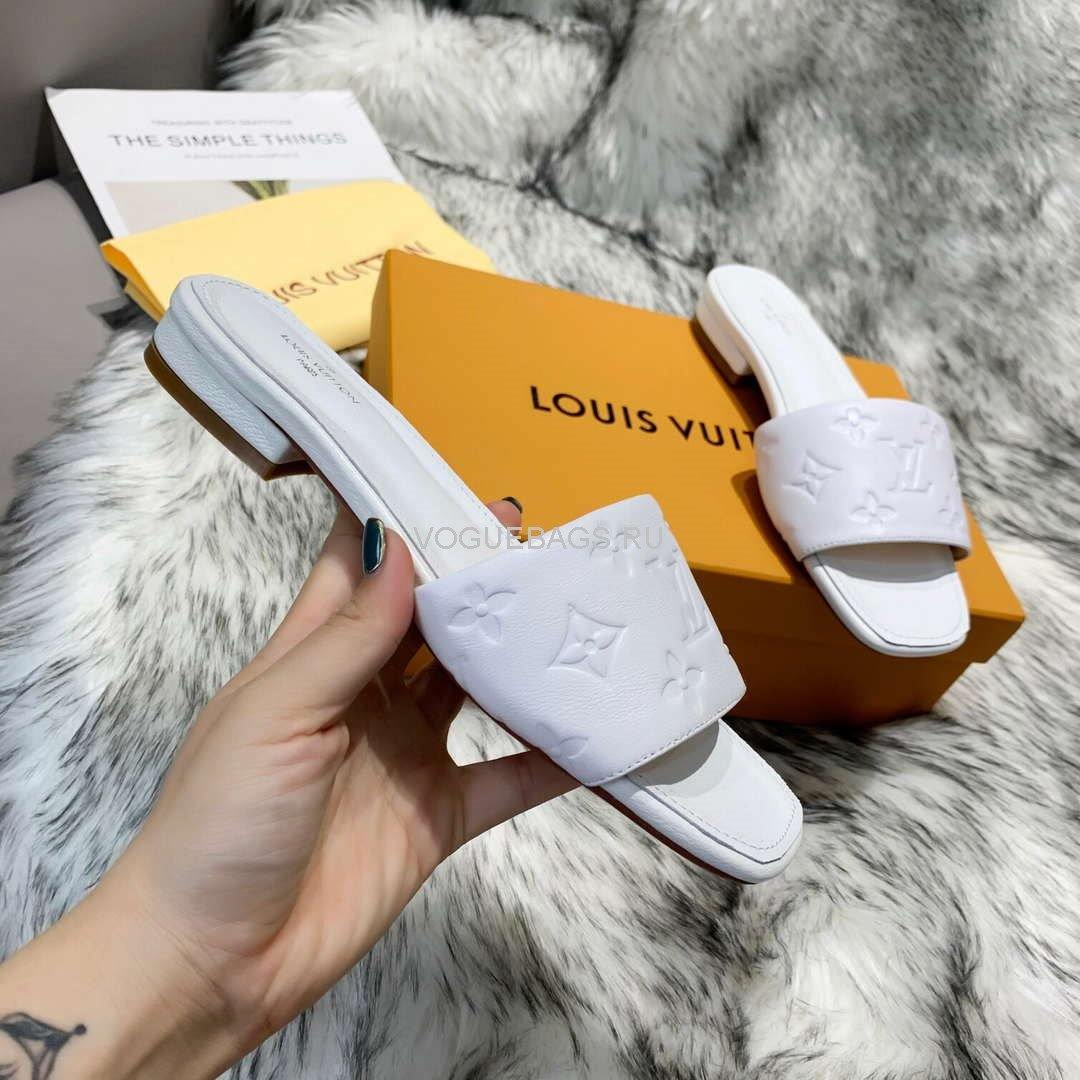 LV Sandals Designer Louis Vuitton Slippers 81116 White - luxibagsmall