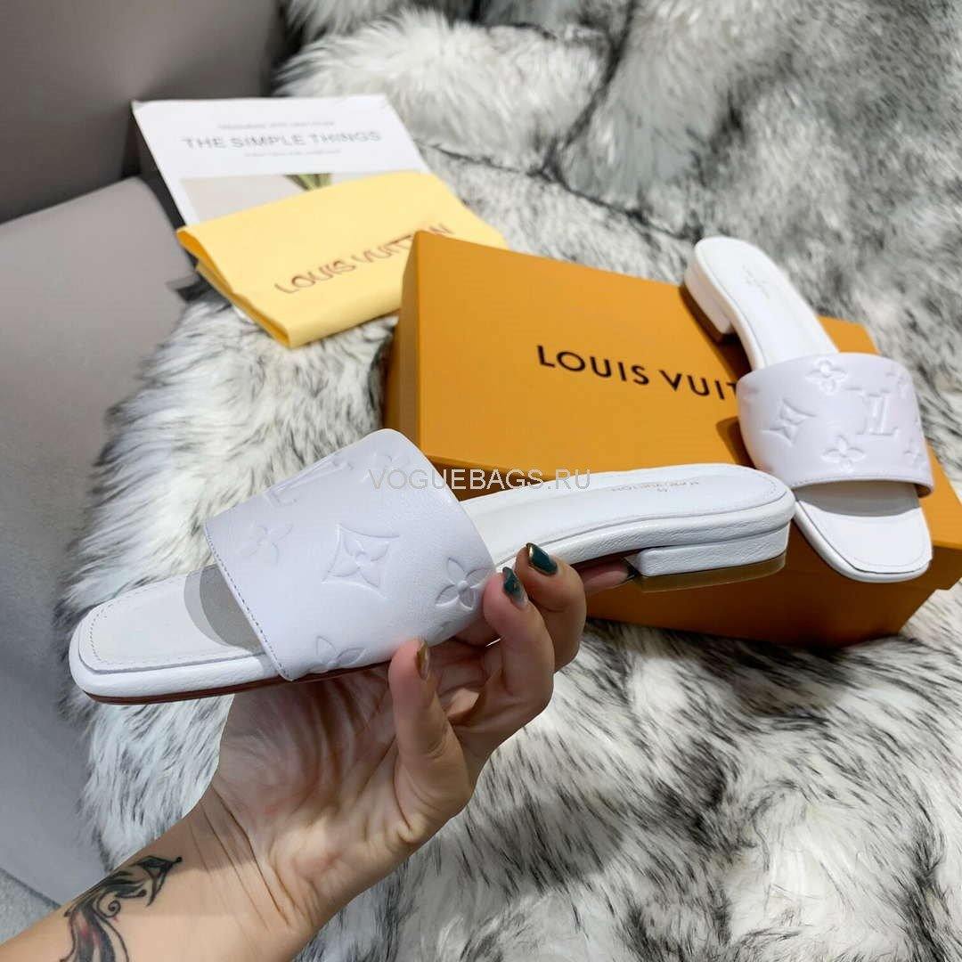 LV Sandals Designer Louis Vuitton Slippers 81116 White - luxibagsmall