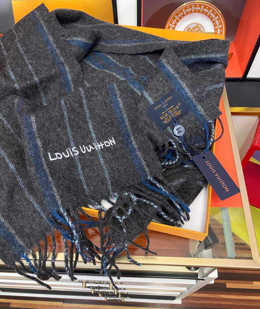 LV Scarves Louis Vuitton Monogram Shawl Scarf M60019 - luxibagsmall