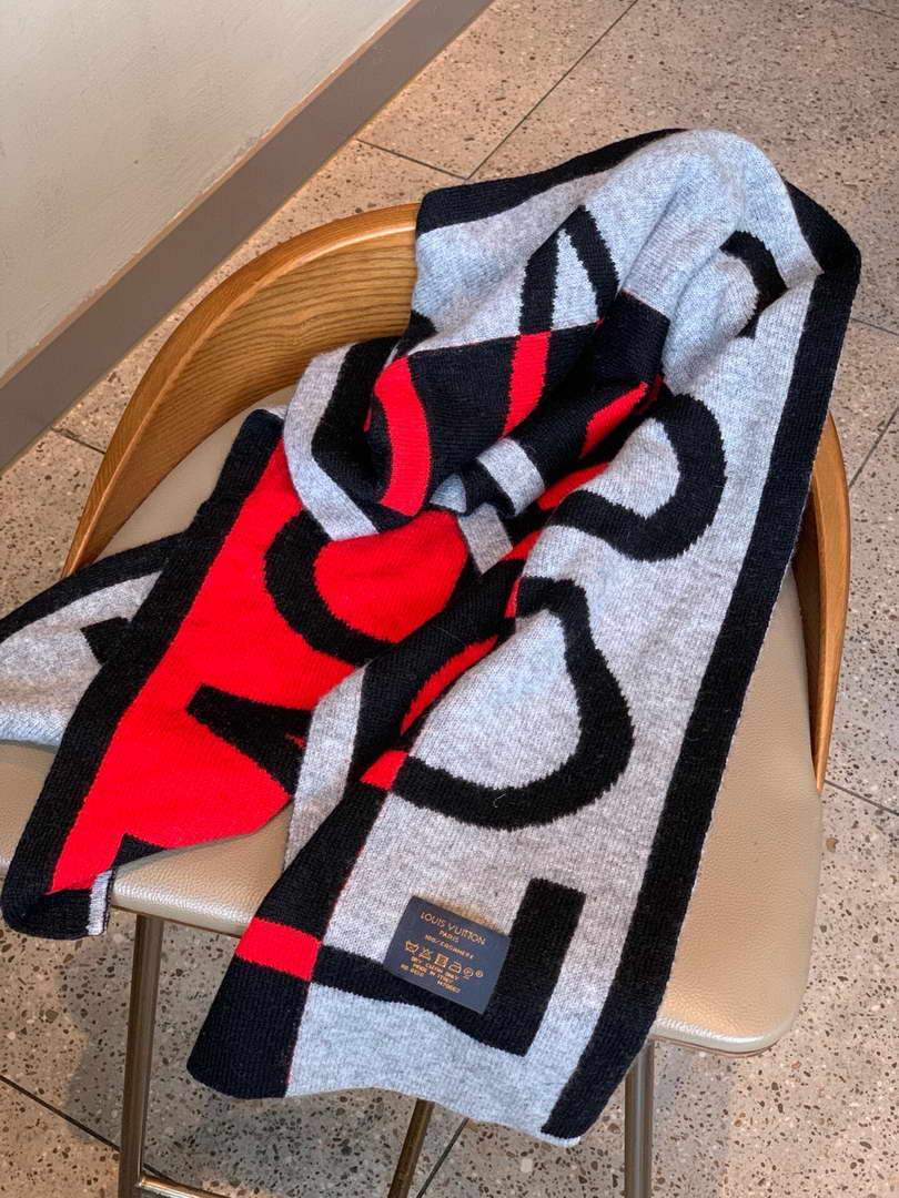 LV Scarves Louis Vuitton Monogram Shawl Scarf M60029 - luxibagsmall