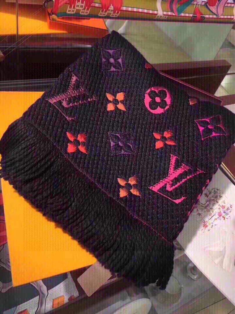 LV Scarves Louis Vuitton Monogram Shawl Scarf M60032 - luxibagsmall