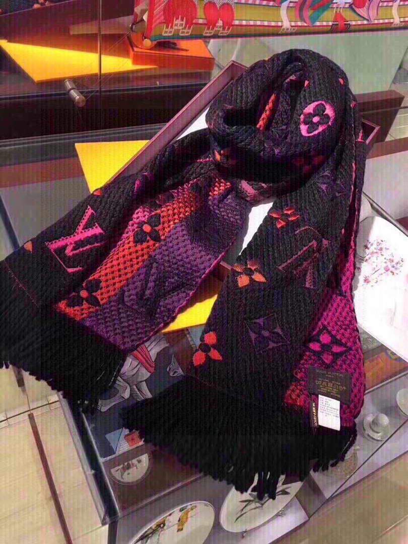 LV Scarves Louis Vuitton Monogram Shawl Scarf M60032 - luxibagsmall