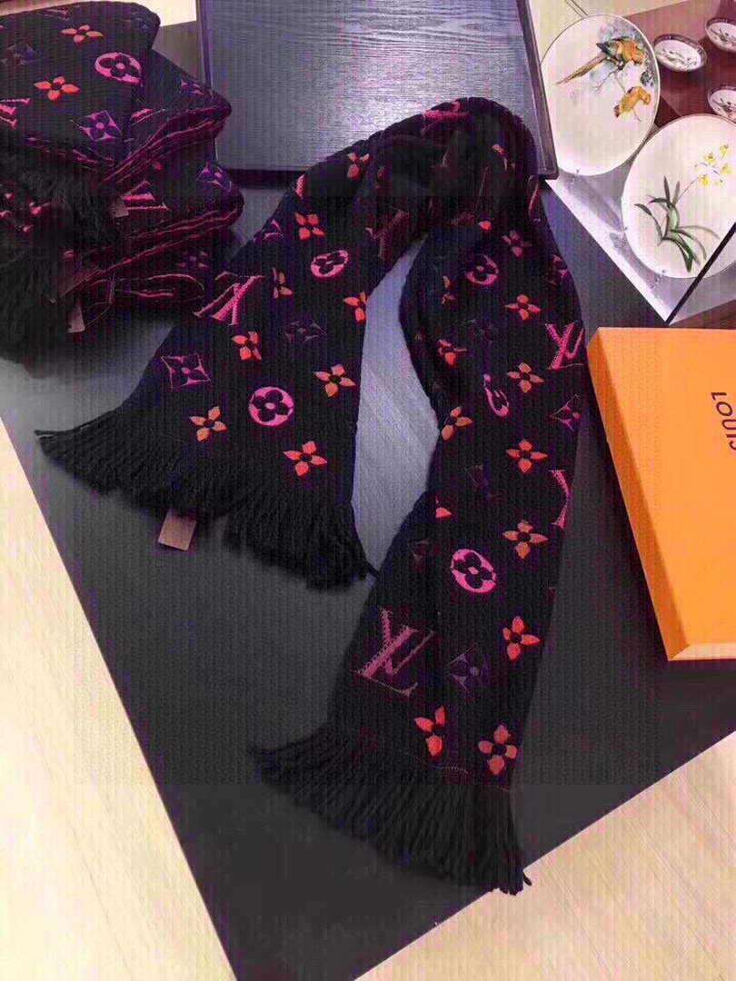 LV Scarves Louis Vuitton Monogram Shawl Scarf M60032 - luxibagsmall