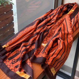 LV Scarves Louis Vuitton Monogram Shawl Scarf M60009 - luxibagsmall