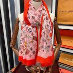 LV Scarves Louis Vuitton Monogram Shawl Scarf M60002 - luxibagsmall