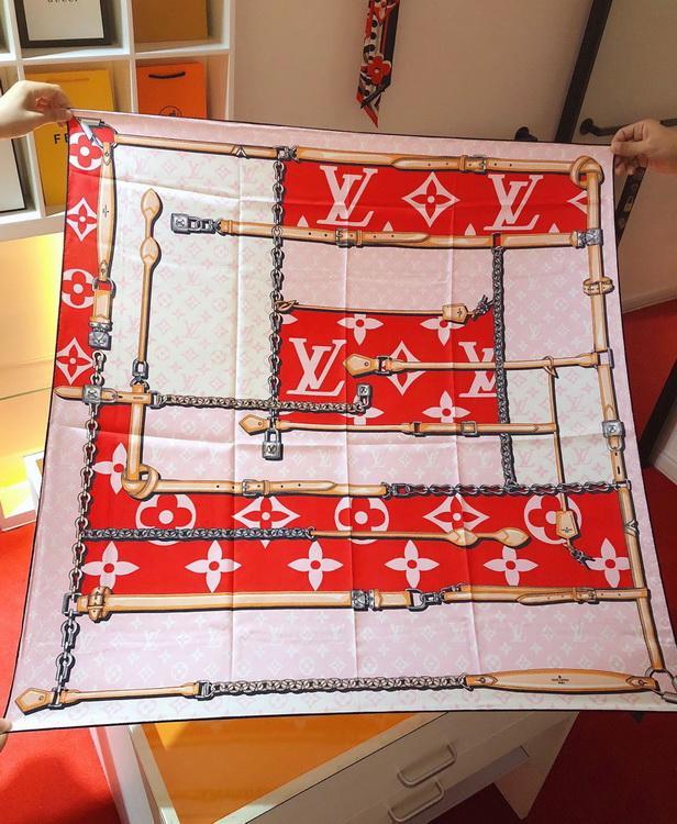 LV Scarves Louis Vuitton Monogram Shawl Scarf M73356 - luxibagsmall