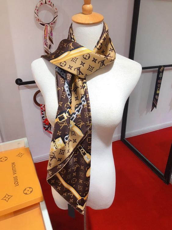 LV Scarves Louis Vuitton Monogram Shawl Scarf M78666 - luxibagsmall