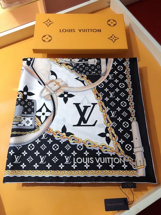 LV Scarves Louis Vuitton Monogram Shawl Scarf M78669 - luxibagsmall