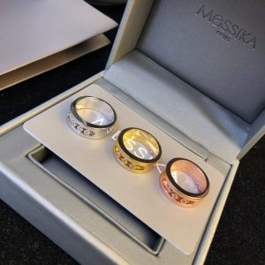 Messika Yellow Gold Diamond Ring Move Joaillerie 20212 - luxibagsmall
