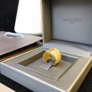 Messika Yellow Gold Diamond Ring Move Joaillerie 20222 - luxibagsmall