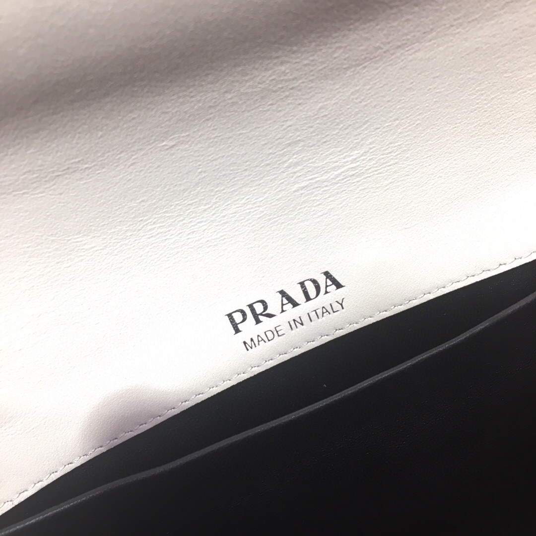 Prada 1BD168 Handbags Prada Shoulder bag White - luxibagsmall