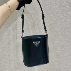 xubag.ru-prada-1be059-mini-brushed-leather-bucket-bag-black-001