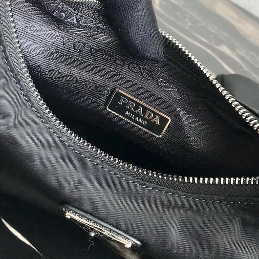 Prada 1BH204 Prada Re-Edition 2005 Nylon Bag Black - luxibagsmall