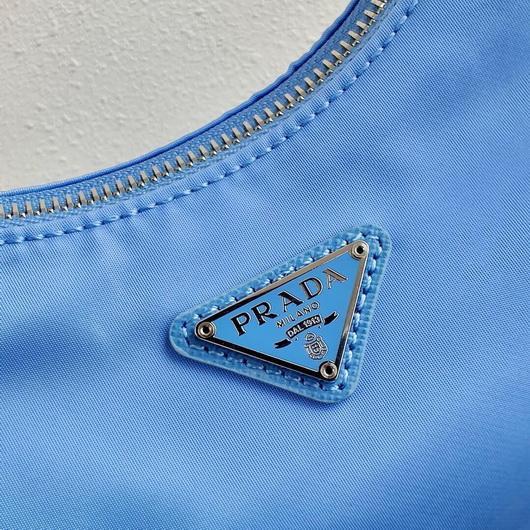 Prada 1BH204 Prada Re-Edition 2005 Nylon Bag Blue - luxibagsmall