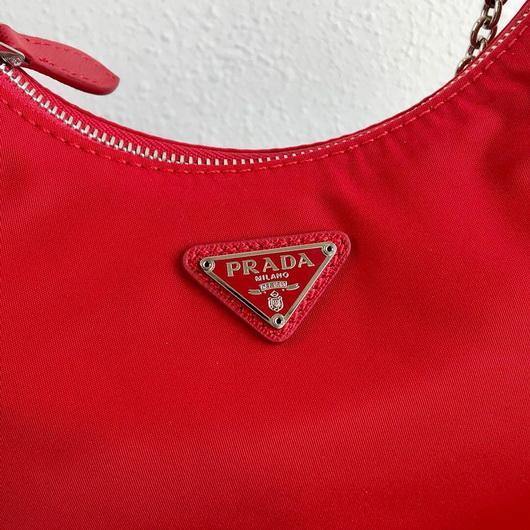 Prada 1BH204 Prada Re-Edition 2005 Nylon Bag Red - luxibagsmall