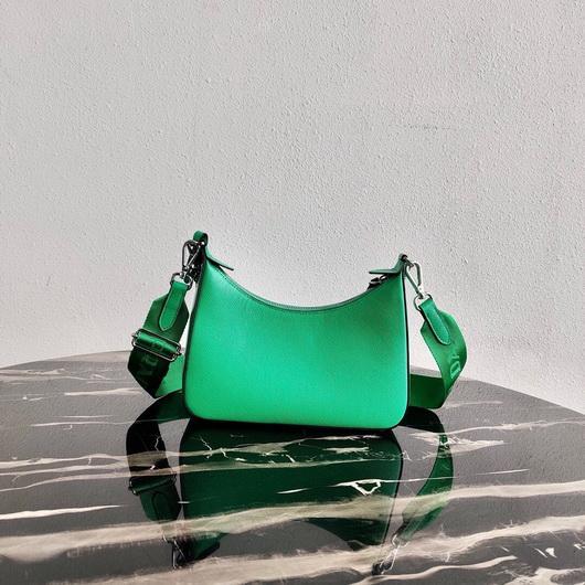 Prada 1BH204 Prada Re-Edition 2005 Saffiano leather Bag in Green - luxibagsmall