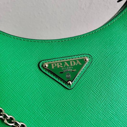 Prada 1BH204 Prada Re-Edition 2005 Saffiano leather Bag in Green - luxibagsmall