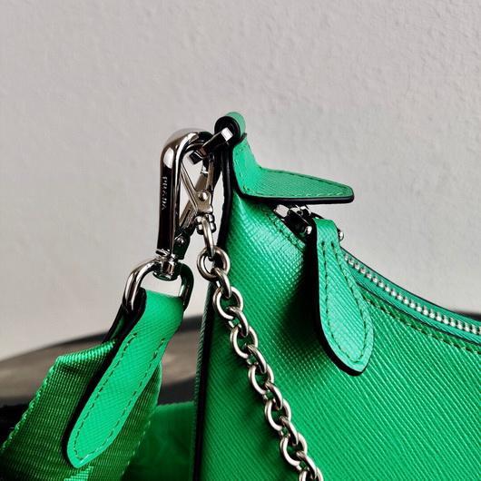 Prada 1BH204 Prada Re-Edition 2005 Saffiano leather Bag in Green - luxibagsmall