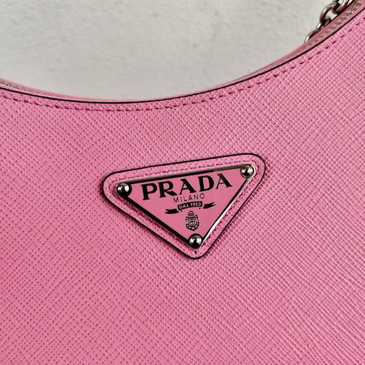 Prada 1BH204 Prada Re-Edition 2005 Saffiano leather Bag in Pink - luxibagsmall