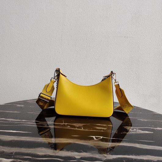 Prada 1BH204 Prada Re-Edition 2005 Saffiano leather Bag in Yellow - luxibagsmall