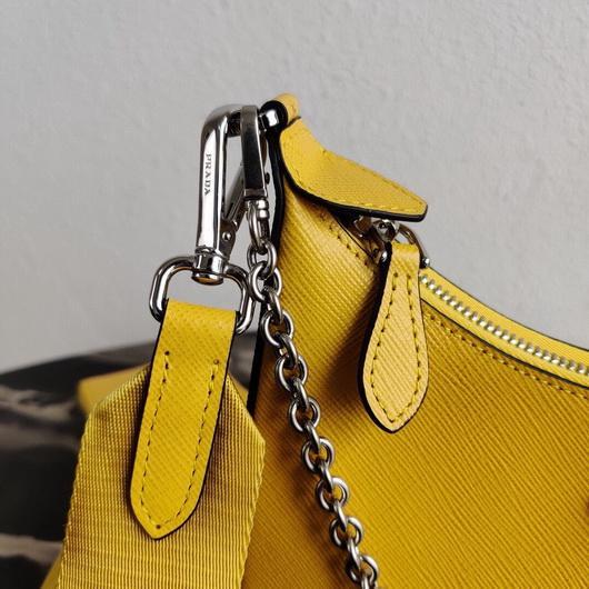 Prada 1BH204 Prada Re-Edition 2005 Saffiano leather Bag in Yellow - luxibagsmall