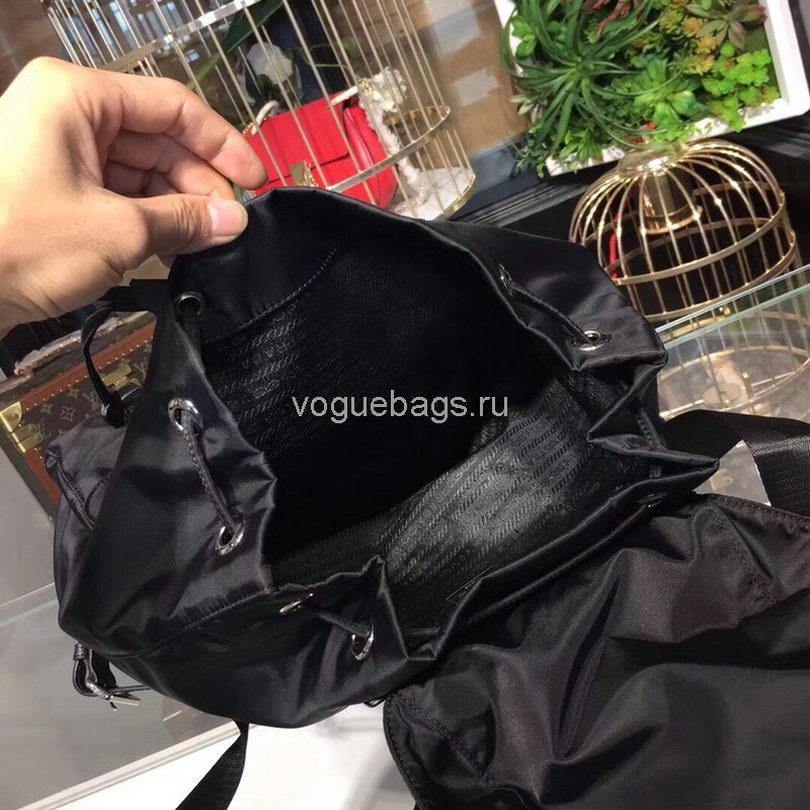 Prada 1BZ811 Nylon Backpack Bag in Black - luxibagsmall